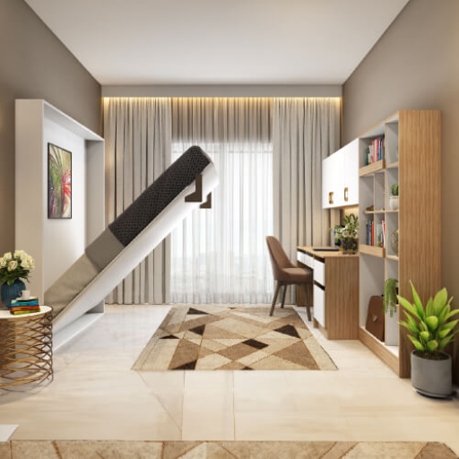 A Murphy Bed That Doubles A SOFA Up As